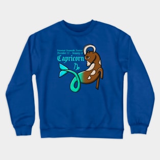 Capricorn Zodiac Sign Dates & Traits Crewneck Sweatshirt